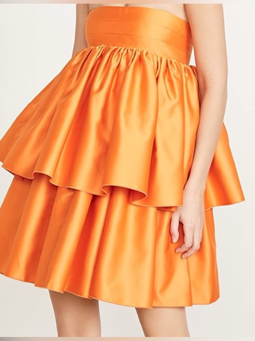 Rotate. Carmina Dress. Persimmon Orange Size 4.